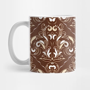 Decorative pattern in Baroque style Mug